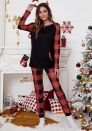 (Real Image)2021 Styles Women Fashion INS Styles Fashion Christmas Two Piece Set