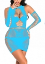 (Real Image)2022 Styles Women Spring INS Styles Sexy Lace Hollow Mini Dress