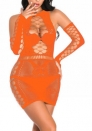 (Real Image)2022 Styles Women Spring INS Styles Sexy Lace Hollow Mini Dress