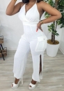 (Plus Size)(Real Image)2023 Styles Women Sexy&Fashion Spring&Summer TikTok&Instagram Styles Solid Color Jumpsuit
