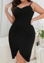 (Plus Size)(Real Image)2023 Styles Women Sexy&Fashion Autumn/Winter TikTok&Instagram Styles Strap Mini Dress