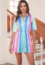 (Real Image)2023 Styles Women Sexy&Fashion Autumn/Winter TikTok&Instagram Styles  Sequins ContrastColor Romper