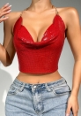 (Real Image)2023 Styles Women Sexy&Fashion Autumn/Winter TikTok&Instagram Styles Sequins Tops