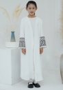 (Real Image)2024 Styles Children Sexy&Fashion TikTok&Instagram Muslim Tassel Long Sleeve Open Coats