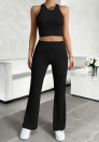(Real Image)2024 Styles Women Spring/Summer New Arrival Sleeveless Slim Fit Sports Casual Set