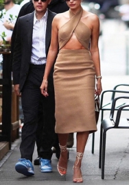 2021 Styles Women Fashion INS Styles Fashion Maxi Dress