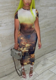 2021 Styles Women Fashion INS Styles Fashion Maxi Dress