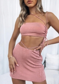 2021 Styles Women Fashion INS Styles Fashion Two Pieces Dress