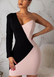 2021 Styles Women Fashion INS Styles Fashion Long Sleeve Club Dress