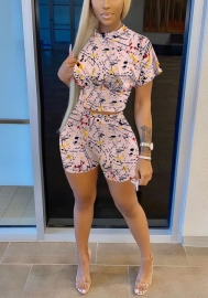 2021 Styles Women Fashion INS Styles Fashion Short Two Pieces Set