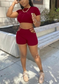 2021 Styles Women Fashion INS Styles Fashion Short Two Pieces Set