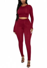 2021 Styles Women Fashion INS Styles Fashion Long Sleeve Two Piece Set