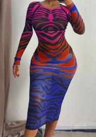 (Only Dress)2021 Styles Women Fashion INS Styles Fashion Long Sleeve Maxi Dress