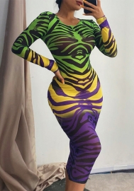 (Only Dress)2021 Styles Women Fashion INS Styles Fashion Long Sleeve Maxi Dress