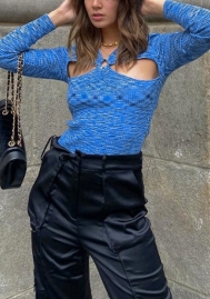 2021 Styles Women Fashion INS Styles Fashion Long Sleeve Tee