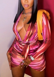 2021 Styles Women Fashion INS Styles Fashion Long Sleeve Mini Dress