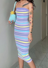 2021 Styles Women Fashion INS Styles Fashion Tube Maxi Dress