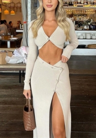 2021 Styles Women Fashion INS Styles Fashion Long Sleeve Maxi Dress