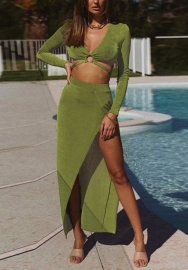 2021 Styles Women Fashion INS Styles Fashion Long Sleeve Maxi Dress