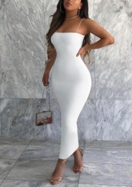 2021 Styles Women Fashion INS Styles Fashion Strap Maxi Dress