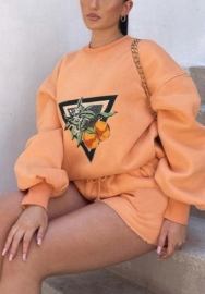 2021 Styles Women Fashion INS Styles Fashion Two Tracksuit Suit