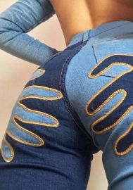 2021 Styles Women Fashion INS Styles Fashion Jeans Long Pants