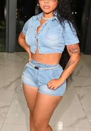 2021 Styles Women Fashion INS Styles Fashion Short Two Piece Set