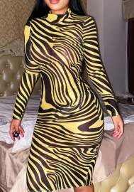 2021 Styles Women Fashion INS Styles Fashion Summer Long Sleeve Mini Dress