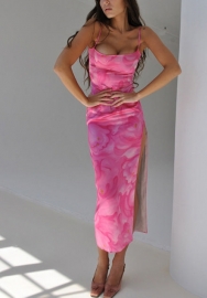 2021 Styles Women Fashion INS Styles Fashion Summer Strap Maxi Dress