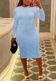 2021 Styles Women Fashion INS Styles Fashion Long Sleeve Maxi Dress