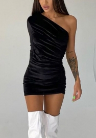 2021 Styles Women Fashion INS Styles Fashion Long Sleeve  Mini Dress