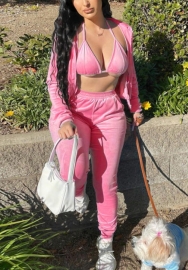 2021 Styles Women Fashion INS Styles Fashion Three Pieces Set