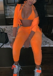 2021 Styles Women Fashion INS Styles Fashion Three Pieces Set