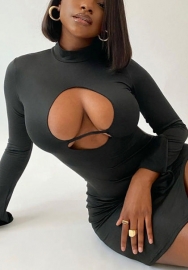 2021 Styles Women Fashion INS Styles Fashion Summer Long Sleeve Mini Dress