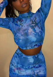 2021 Styles Women Fashion INS Styles Fashion Long Sleeve Mini Dress