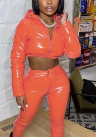 (Only Coats)2021 Styles Women Fashion INS Styles Fashion PU Coats