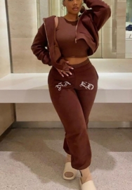 2021 Styles Women Fashion INS Styles Fashion Autumn Two Piece Set