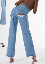 2021 Styles Women Fashion INS Styles Fashion Autumn Jeans Long Pants