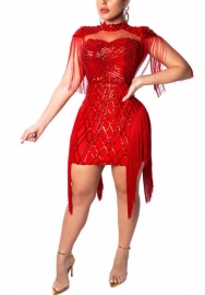 2021 Styles Women Fashion INS Styles Fashion Autumn Sequins Dress