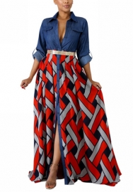 2021 Styles Women Fashion INS Styles Fashion Autumn Maxi Dress