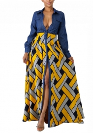 2021 Styles Women Fashion INS Styles Fashion Autumn Maxi Dress