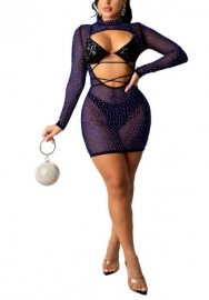 2021 Styles Women Fashion INS Styles Fashion Autumn Sequins Dress