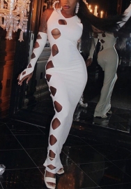 (Pre-Szle)2021 Styles Women Fashion INS Styles Fashion Autumn Maxi Dress