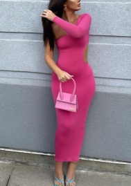 (Pre-Szle)2021 Styles Women Fashion INS Styles Fashion Autumn Maxi Dress