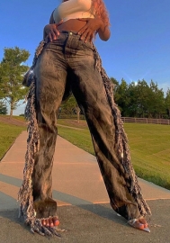 (Pre-Szle)2021 Styles Women Fashion INS Styles Fashion Autumn Long Pants