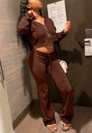 2021 Styles Women Fashion INS Styles Fashion Autumn Two Piece Set