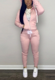 (Pre-Szle)2021 Styles Women Fashion INS Styles Fashion Autumn Hoodie Two Piece Set