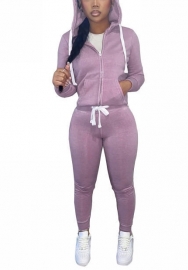 (Pre-Szle)2021 Styles Women Fashion INS Styles Fashion Autumn Hoodie Two Piece Set