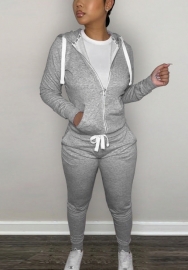 (Pre-Szle)2021 Styles Women Fashion INS Styles Fashion Autumn Hoodie Two Piece Set