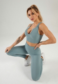 (Top Quality)2021 Styles Women Fashion INS Styles Fashion Autumn Summer Yoga Tracksuit Suit